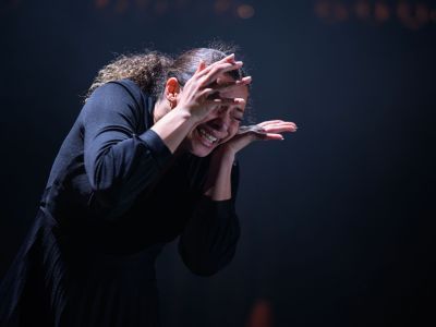 Production image from Shakespeare's Much Ado About Nothing